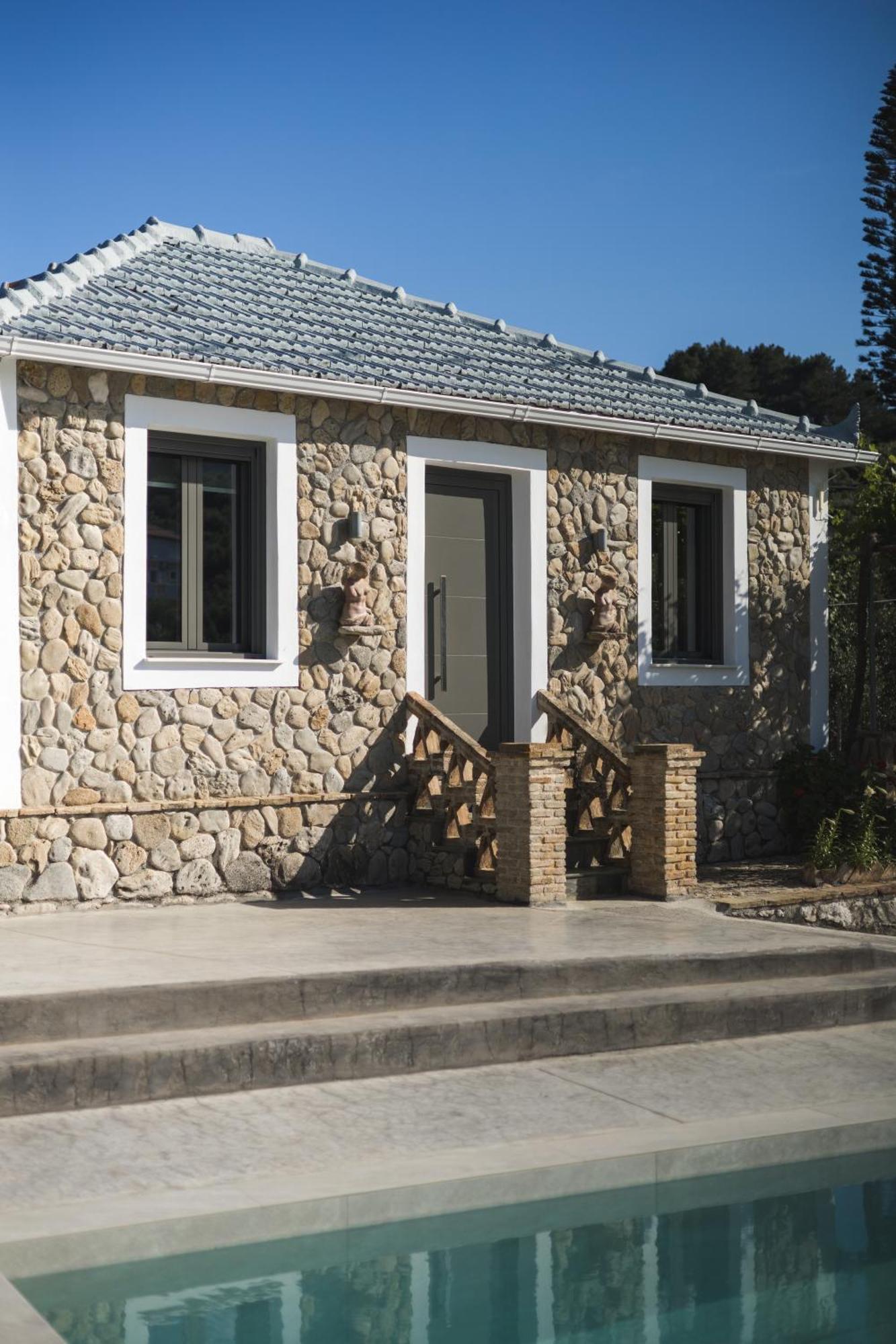 Binios Villa - Private Pool, Walking Distance From The Beach Vasilikí Esterno foto