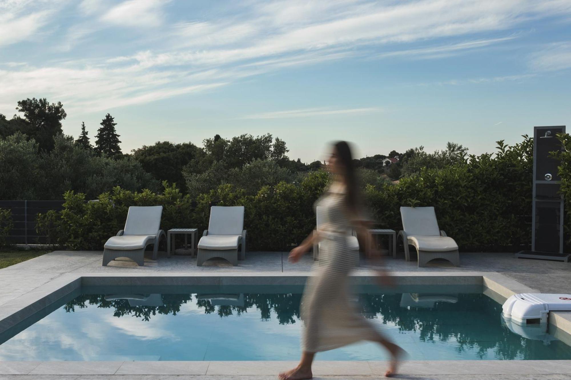 Binios Villa - Private Pool, Walking Distance From The Beach Vasilikí Esterno foto
