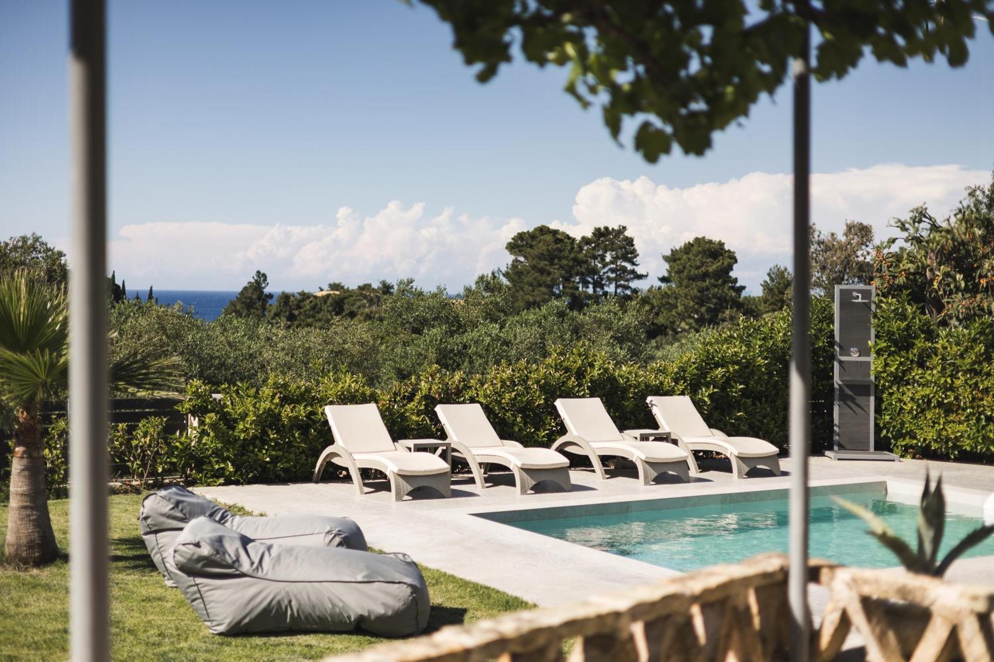 Binios Villa - Private Pool, Walking Distance From The Beach Vasilikí Esterno foto
