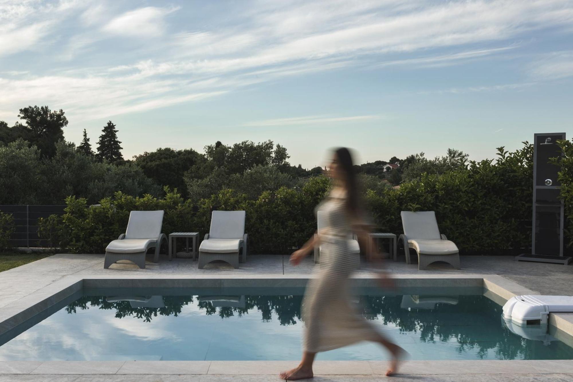 Binios Villa - Private Pool, Walking Distance From The Beach Vasilikí Esterno foto